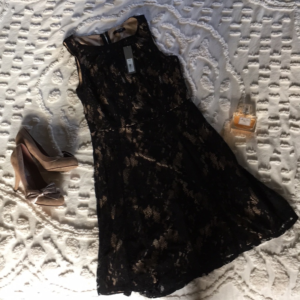 Black Lace Dress